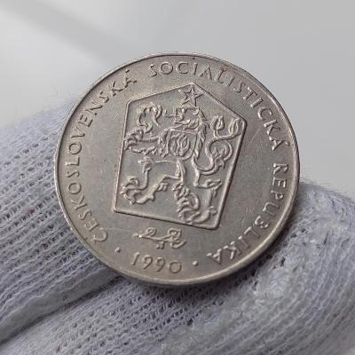 2 kčs / koruna 1990 • Československo (8)