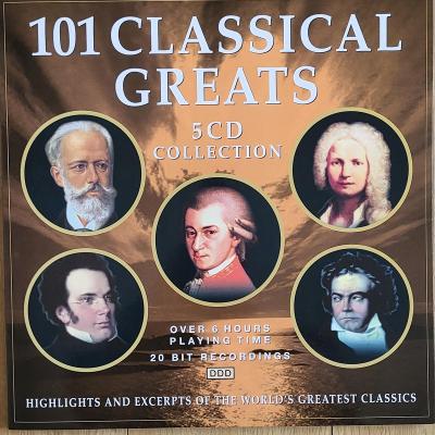 101 Classical greats. CD klasická hudba