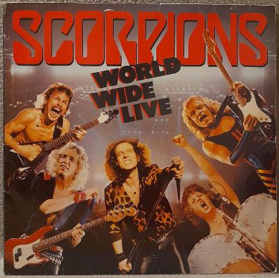 2LP Scorpions - World Wide Live, 1985
