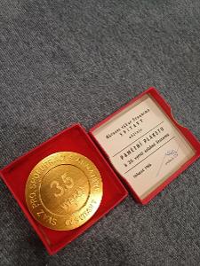 Medaila zvazarm Svitavy 35. výročie