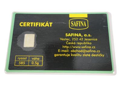 Safina 0,5 g Au - S 240514/05