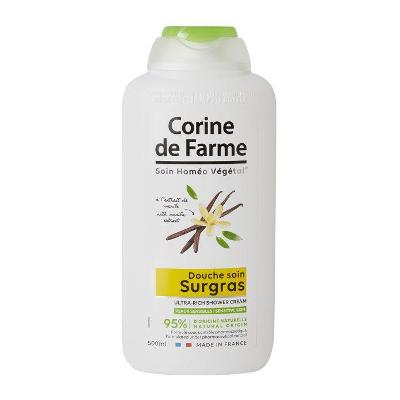 Corine de Farme - Sprchový krém s vanilkovým extraktom, 500ml