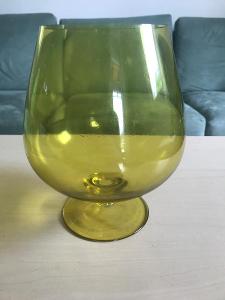 1ks veľká čaša z Novoborska výška 19cm