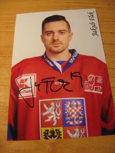 Jakub Flek - ČR - orig.autogram