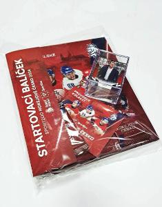 Album + Komoletný základný set 63 kariet SportZoo Hokejové Česko 2024