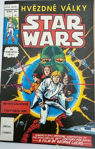 Komiks Hvězdné války - STAR WARS - číslo 1 z roku 1992