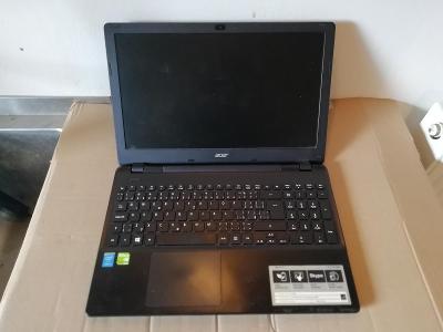 Nefunkční notebook Acer Aspire E15 (E5-571G-50XE) i5-5200U, 15,6" LCD