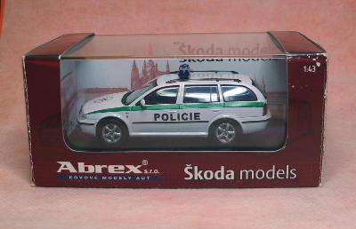 Abrex - Škoda Octavia kombi POLÍCIA - 1/43 - VYPREDANÉ I. serie