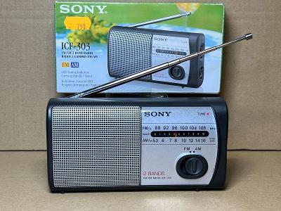 Rádio SONY ICF-303 - Zbierkový stav