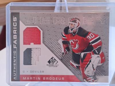 Martin Brodeur jersey SP Game Used Edition - Authentic Fabrics