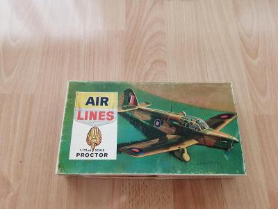 Proctor Percival Proctor IV 1:72 Air Lines/Frog (1964)