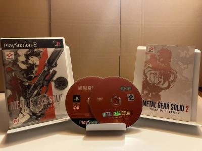 PS2 Metal Gear Solid 2 Sons of Liberty - double CD