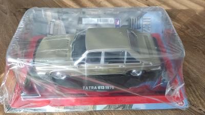 Tatra 613 Hachette - 1/24 Zlatá - Od 1 Kč €