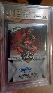 *** Pascal SIAKAM Auto / Podpis *** 2017 , Limit: /50. TOP player BGS!