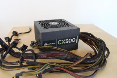PC zdroj Corsair CX 500 V2 | 500W | 80 Plus