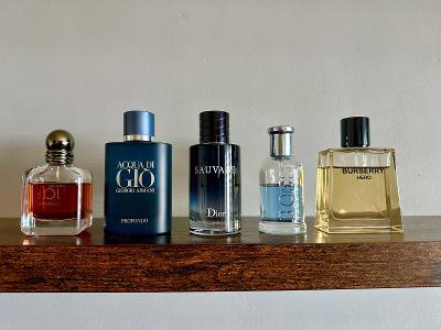 5 luxusných drahých parfémov pre mužov / Armani / Dior / Burberry / Boss