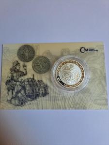 Strieborná investičná minca Toliar - Česká republika 2023 proof číslovaný