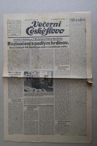 Noviny 1942 Atentát na Heydricha Protektor Heydrich Pohreb