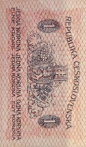 1 koruna 1919 s 135 EF