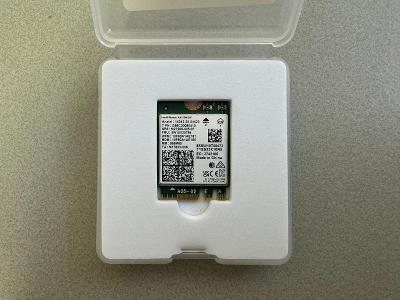Wi-Fi karta Intel AX210NGW, WiFi 6E 802.11ac/ax, Bluetooth 5.2