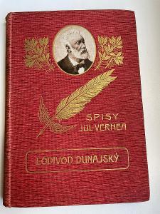 Jules Verne - Lodivod Dunajský, Vilímek, vazba "pero", 1905