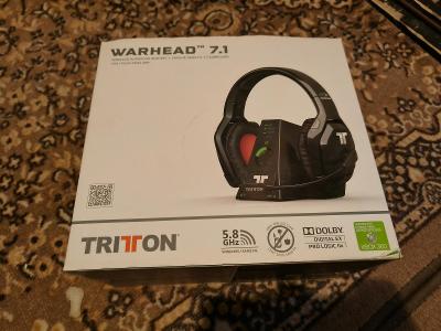 Tritton Warhead 7.1 Wireless Gaming Headset Xbox / herné sluchátka