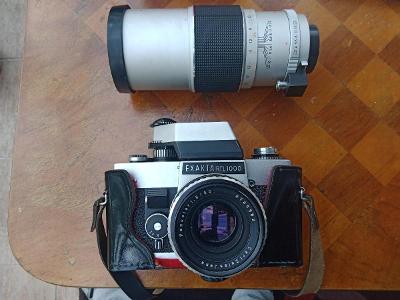 Fotoaparát Exakta + objektív Lens