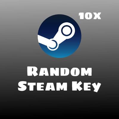 10x Random Steam Key