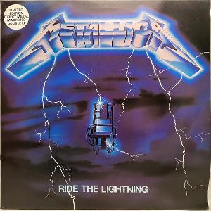 Metallica – Ride The Lightning 1987 UK press Vinyl 2LP