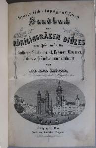Místopisná kniha diecéze Hradec Králové (1857) - Stati