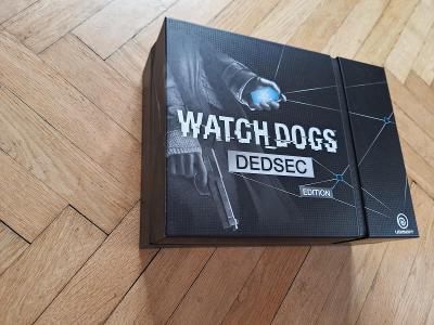 WATCH DOGS DEDSEC ED. - SOŠKA + MAPA + SOUNDTRACK atd.  PS - XBOX - PC