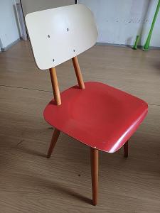 Retro farebná stolička