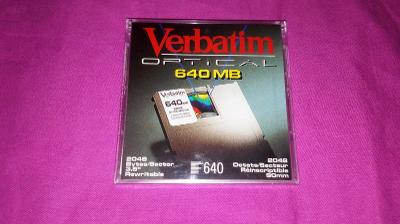 Optický disk VERBATIM 640 MB