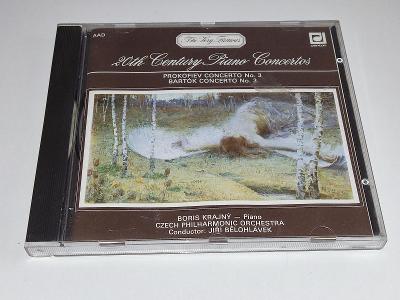 20TH CENTÚRY PIANO CONCERTOS / CD NEŠKRÁBLÉ