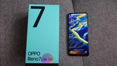 Oppo Reno 7 lite 5G, 128/8 GB, super stav