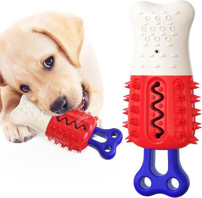 FTRONGRT Žuvacia hračka pre psov, chladiace, čistiace zuby - od kačky