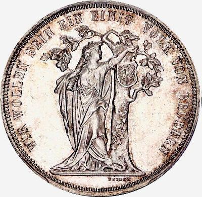 Toliar 1868 - Cena III. spolkových streleckých závodov vo Viedni