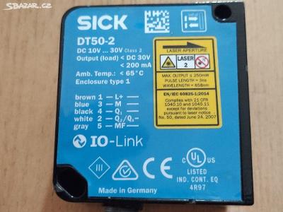 Sick DT50-2 odpojené v tom čase plne funkčný