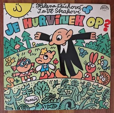 LP - Spejbl & Hurvínek - JE HURVÍNEK OP ? r. 1990