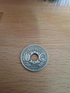 Francúzsko 10 centimes 1920