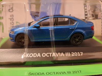 Škoda Octavia III Facelifting – 2017 1/43 DeAgostini číslo 85