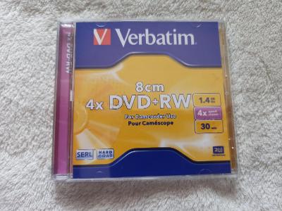 1x Verbatim DVD+RW 8cm