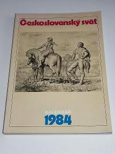 ČESKOSLOVENSKÝ SVĚT - KALENDÁŘ 1984 / 196 STRAN