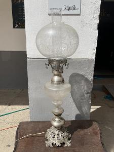 TOP-Luxusná starožitná sklenená lampa