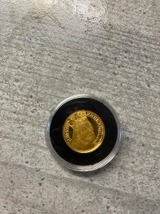 Zlatá minca Karol IV