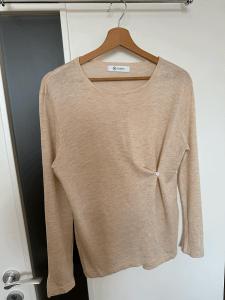 béžový sveter - trafo svetre vo výbornom stave