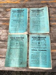 Včelařské časopisy  Včela Moravská 1923