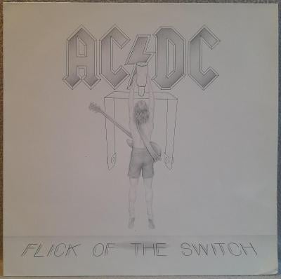 LP AC/DC - Flick Of The Switch, 1983 EX