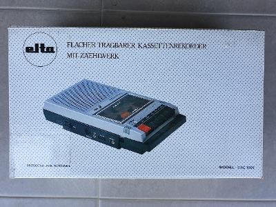 Magnetofón Elta v pôvodnej krabici