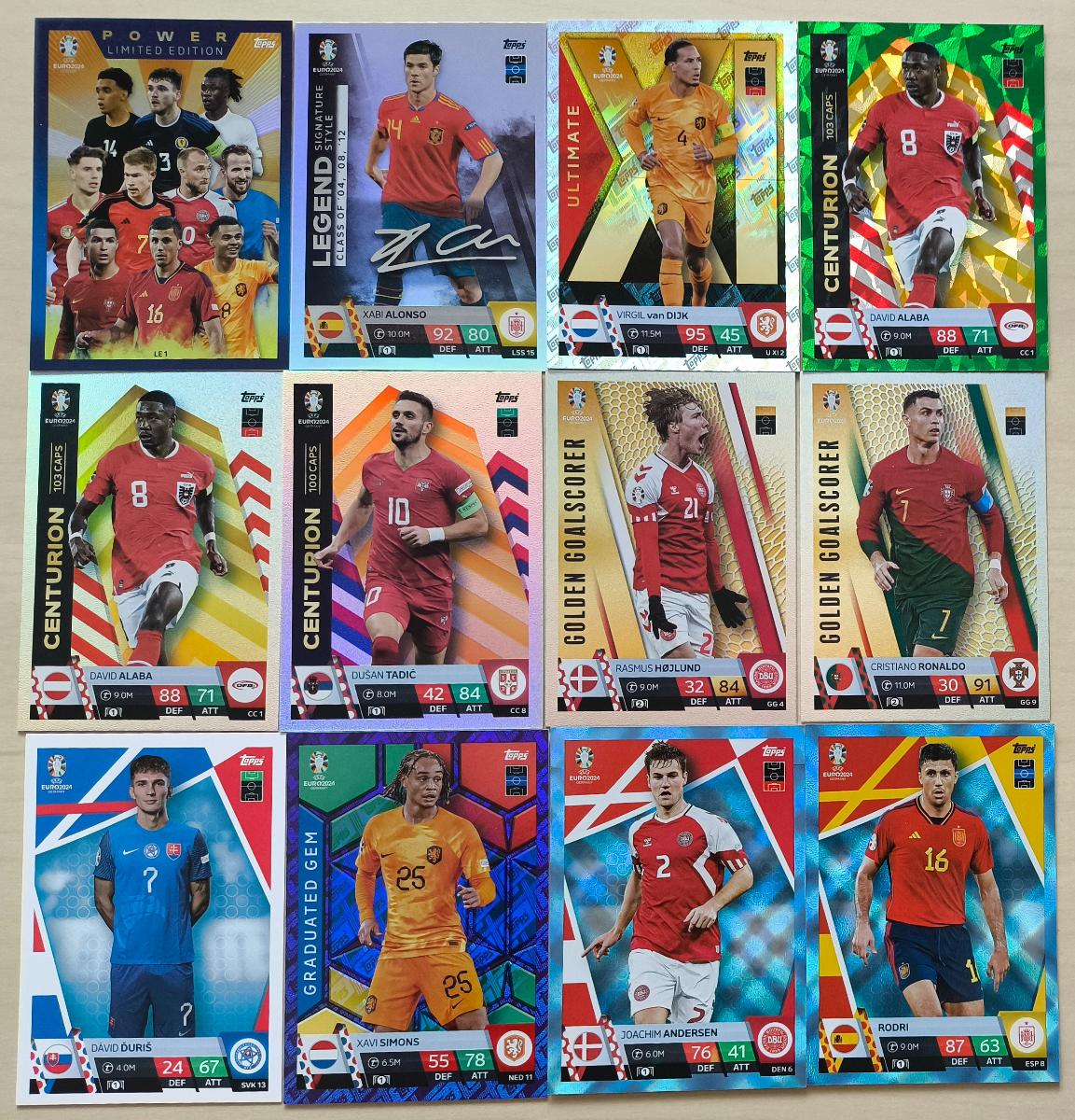 TOPPS MATCH ATTAX EURO 2024 lot 41 karet Aukro